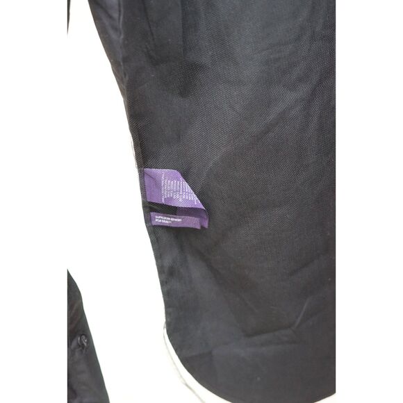 Ralph Lauren Purple Label Button Up Black Sheer Designer Made in USA - Picture 6 of 6